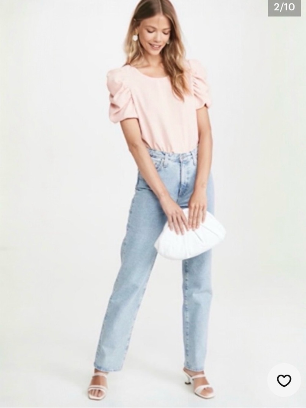Amanda Uprichard Merris Top in Blush Pink EUC Sz S